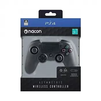 NACON Asymmetric Ασύρματο χειριστήριο για PS4 - Μαύρο