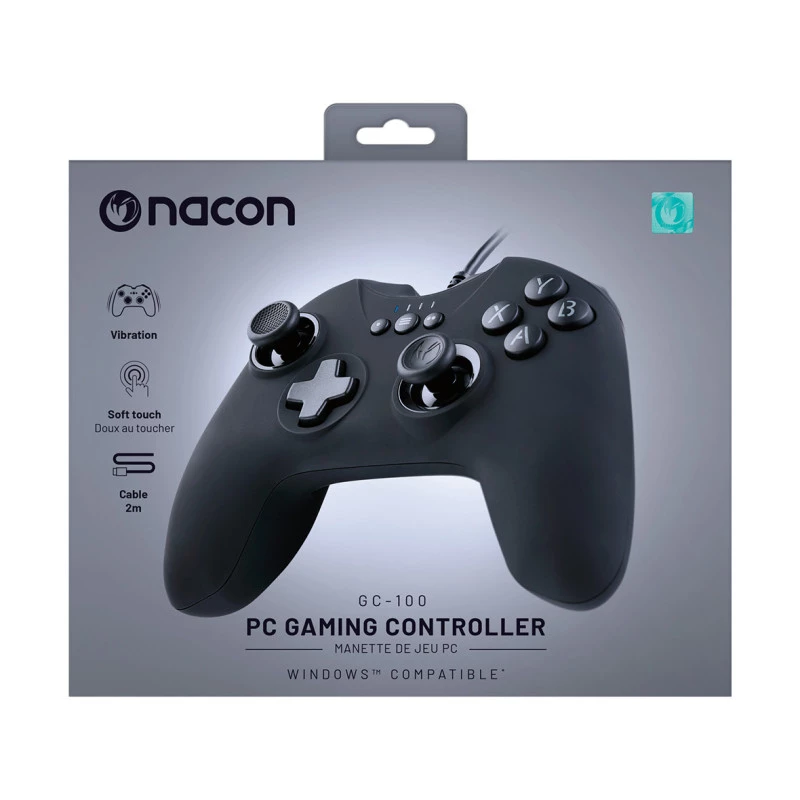 NACON PCGC-100XF χειριστήριο ενσύρματο PC μαύρο