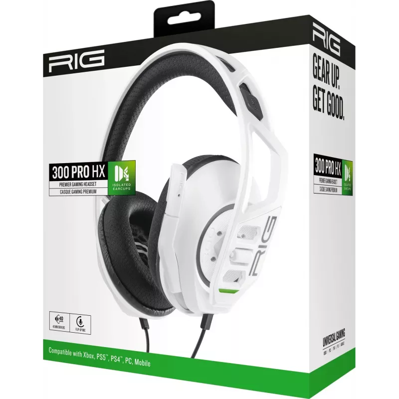 NACON RIG 300HX Gaming Headset για Xbox, Λευκό