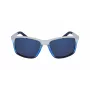 NAUTICA N3644SP-471 Ανδρικά Polarized Ορθογώνια Γυαλιά Ηλίου Ματ Μαύρα/Γκρι 62mm
