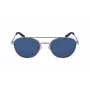 Nautica N4641SP-040 Ανδρικό Ορθογώνια Πολωμένα Γυαλιά Ηλίου - Ματ Μαύρο Σκελετό, Γκρι Φακούς