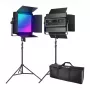 NEEWER 2-Pack 1200RGB 60W V4 LED Φωτιστικό βίντεο