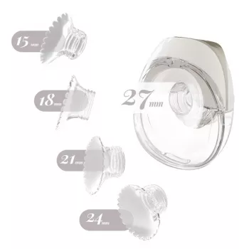 NENO BELISA Ηλεκτρικό θήλαστρο 3 φάσεων ασύρματο hands-free με θήκη