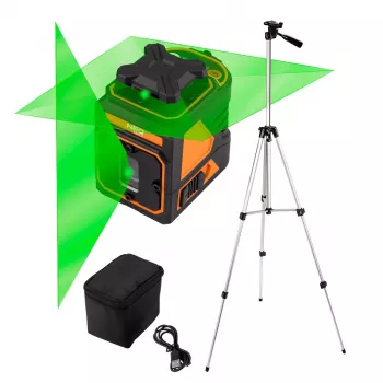 NEO TOOLS 75-160 30m επίπεδο λέιζερ 5 γραμμών κόκκινο με τρίποδο 1,5m και βαλίτσα