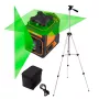 NEO TOOLS 75-160 30m επίπεδο λέιζερ 5 γραμμών κόκκινο με τρίποδο 1,5m και βαλίτσα