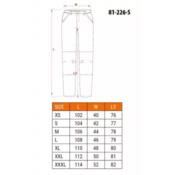 NEO Tools 81-226-S προστατευτικό παντελόνι μέγεθος S