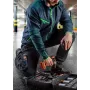 NEO TOOLS 81-229-S Παντελόνι προστασίας με τσέπες για επιγονατίδες, γκρι/μαύρο, μέγεθος S