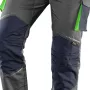 NEO Tools 81-247-XL επαγγελματικό παντελόνι εργασίας με τσέπες για επιγονατίδες, γκρι/μαύρο, μέγεθος XL
