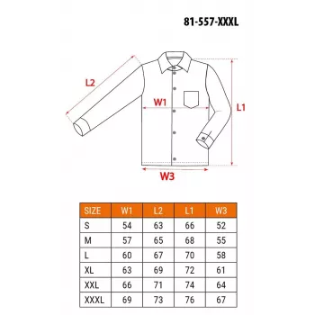 NEO Tools 81-557-XXXL Μπουφάν εργασίας Γκρι/Μαύρο