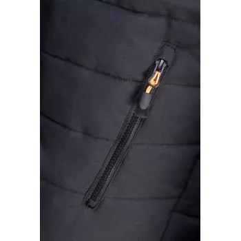 NEO TOOLS 81-574-S Unisex Softshell μπουφάν εργασίας, Μαύρο/Γκρι, Μέγεθος S, αδιάβροχο, αντιανεμικό, με επένδυση fleece