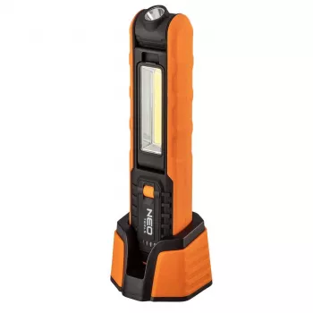 NEO TOOLS 99-065 LED Φακός 300 lm επαναφορτιζόμενος Cree XPE Μαύρο