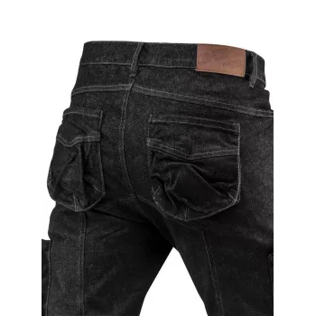 NEO TOOLS DENIM παντελόνι εργασίας 5 τσεπών, μαύρο, μέγεθος L