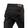 NEO TOOLS DENIM παντελόνι εργασίας 5-Pocket, μαύρο, μέγεθος M