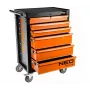 NEO Tools Ερμάριο συνεργείου, 6 συρτάρια, συνολικό φορτίο 280 kg, κλειδωνόμενο, συρτάρια με ρουλεμάν, προστασία ανατροπής, 4 τροχοί, Χάλυβας