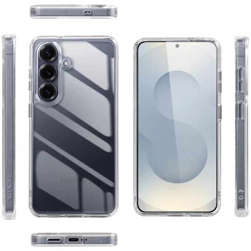 Nevox StyleShell SHOCKFlex Προστατευτική Θήκη για Samsung Galaxy S26 Plus, Διαφανής
