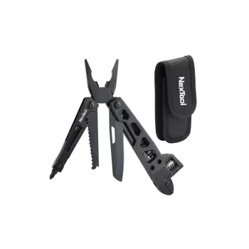 NEXTOOL Multitool Vanguard κλειδί NE20131 15-in-1 ανοξείδωτο EDC multitool με ρυθμιζόμενο κλειδί, πένσα, μαχαίρι, πριόνι, κατσαβίδι, θραύστη γυαλιού, θήκη νάιλον
