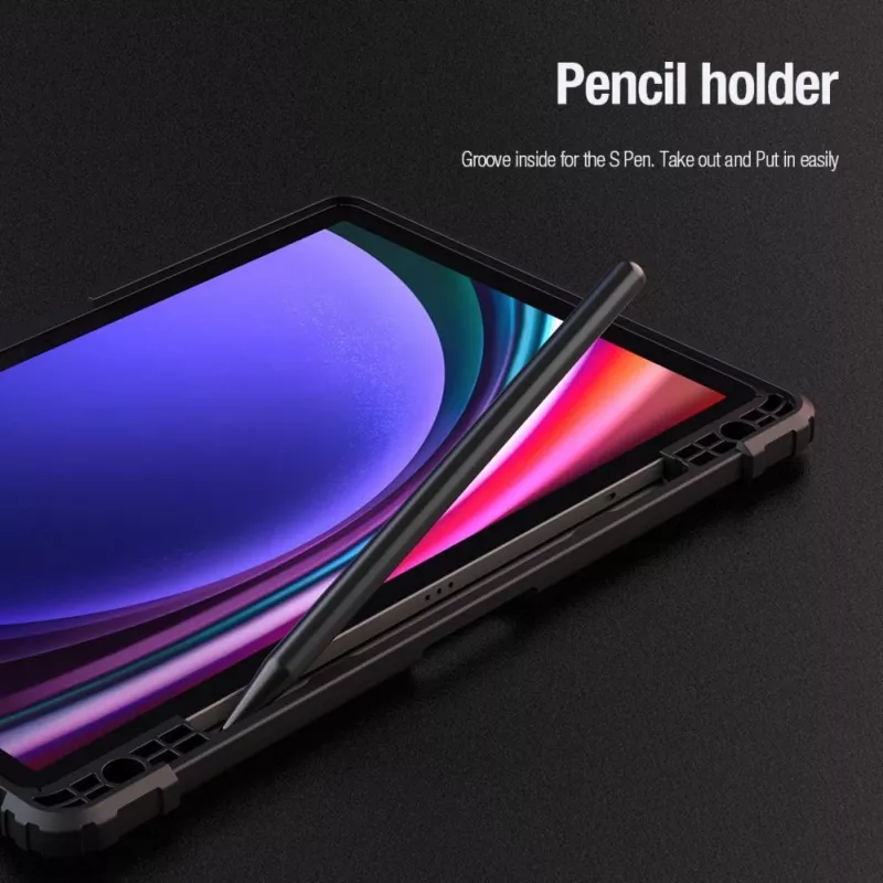 Nillkin Bumper Leather Case Pro για Samsung Galaxy Tab S9 - Μαύρο
