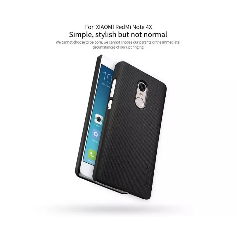 Nillkin Θήκη Super Frosted Shield για Xiaomi Redmi Note 4 / Note 4X - Κόκκινο