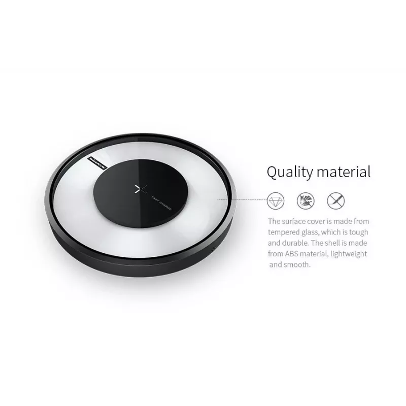 Nillkin Universal Magic Disk IV Ασύρματος Φορτιστής Μαύρο