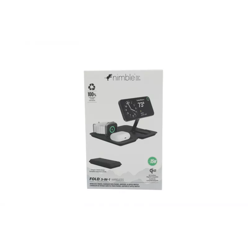 Nimble Fold 3-in-1 Ασύρματος Φορτιστής