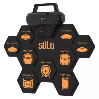 NN SOLO Roll-Up ηλεκτρονικό σετ τυμπάνων USB-C MP3