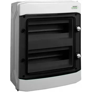 Noark PHS 24T FB Επιτοίχιο κουτί διανομής, IP65, 24 μονάδες (2x12)