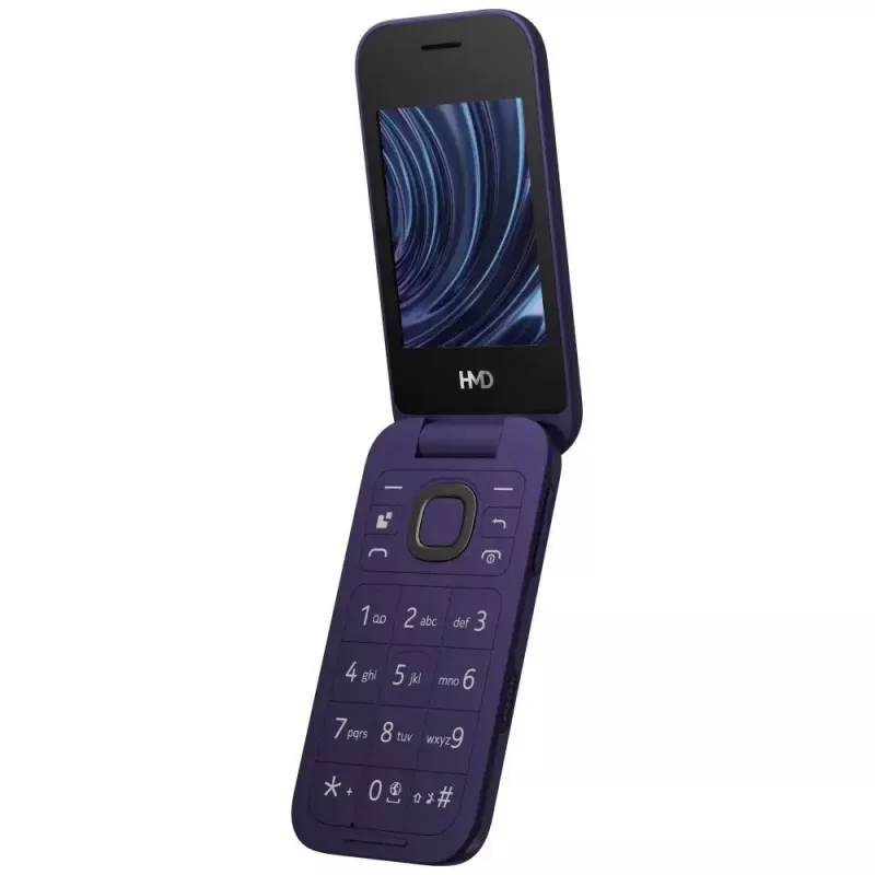 Nokia 2660 Flip TA-1711 DS μωβ 4G Feature Phone