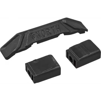 North Deck Plugs - συσκευασία 4 τεμ. μαύρο