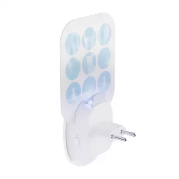 Noveen Λάμπα Εντομοκτόνου 2in1 Bug Zapper + Νυχτερινό Φως Ρυθμιζόμενο Βύσμα έως 30 m²
