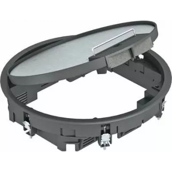 OBO Bettermann GESR7 10U ένθετο συσκευών για καθολική τοποθέτηση, μαύρο 7405452