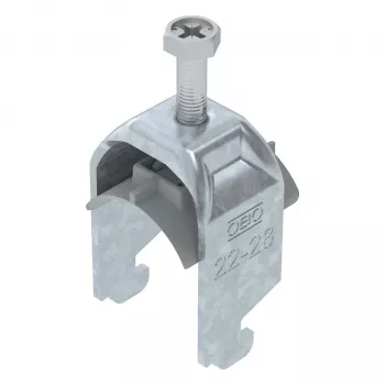 OBO BS-N1-K-28 FT σφιγκτήρας σχήματος U 22-28mm θερμογαλβανισμένος χάλυβας M8