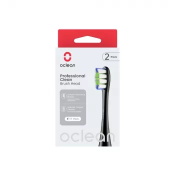 OCLEAN Professional Clean Κεφαλή Βούρτσας P1C5 B02 2 τεμ. Μαύρο