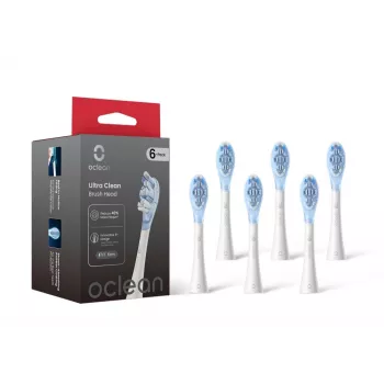 Oclean Ultra Clean UC03 Ανταλλακτικές κεφαλές (συσκευασία 6 τεμ.) – Λευκές