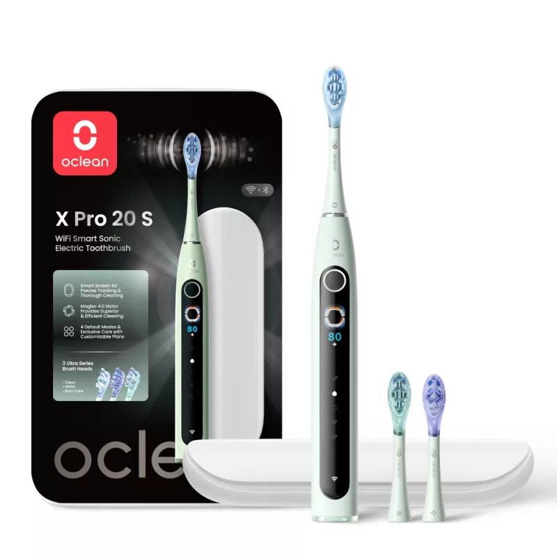 OCLEAN X Pro 20 S Ηλεκτρική Οδοντόβουρτσα Πράσινο