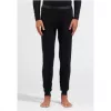 ODLO BL Bottom μακρύ παντελόνι Merino, μέγεθος L, μαύρο