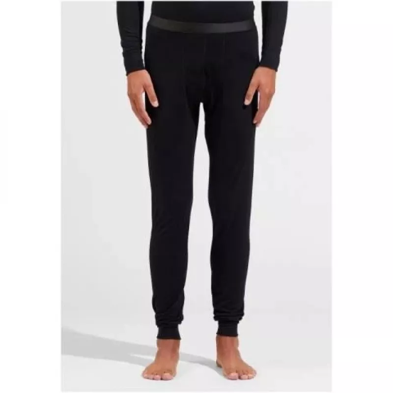ODLO BL Bottom μακρύ παντελόνι Merino, μέγεθος L, μαύρο