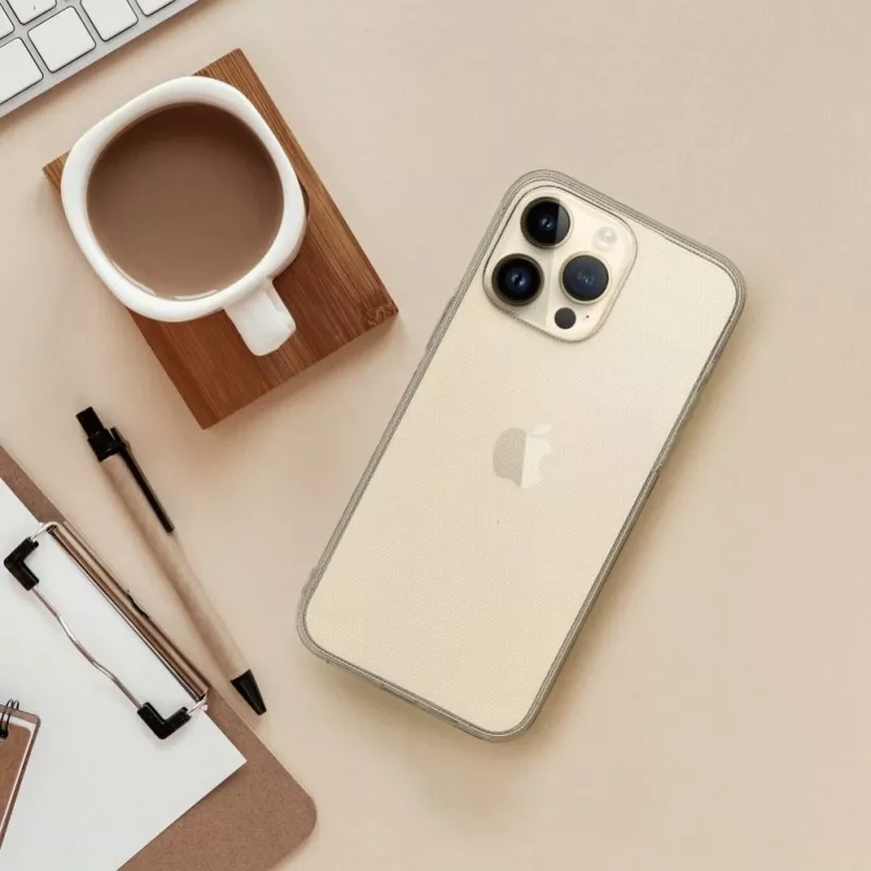 OEM Θήκη για iPhone 12 Mini Clear Case 2 mm (Προστασία Κάμερας) Διάφανη