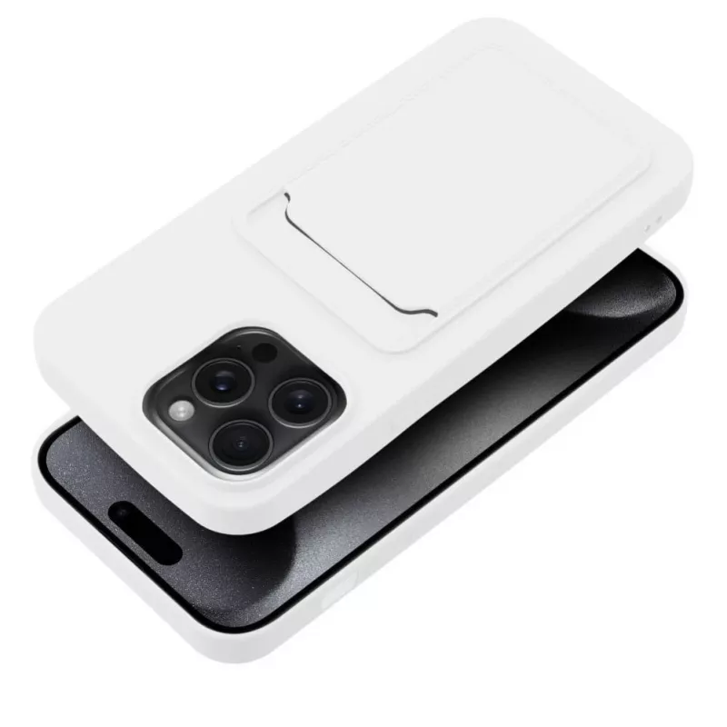 OEM Θήκη για iPhone 15 Pro Max Θήκη Καρτών Λευκό