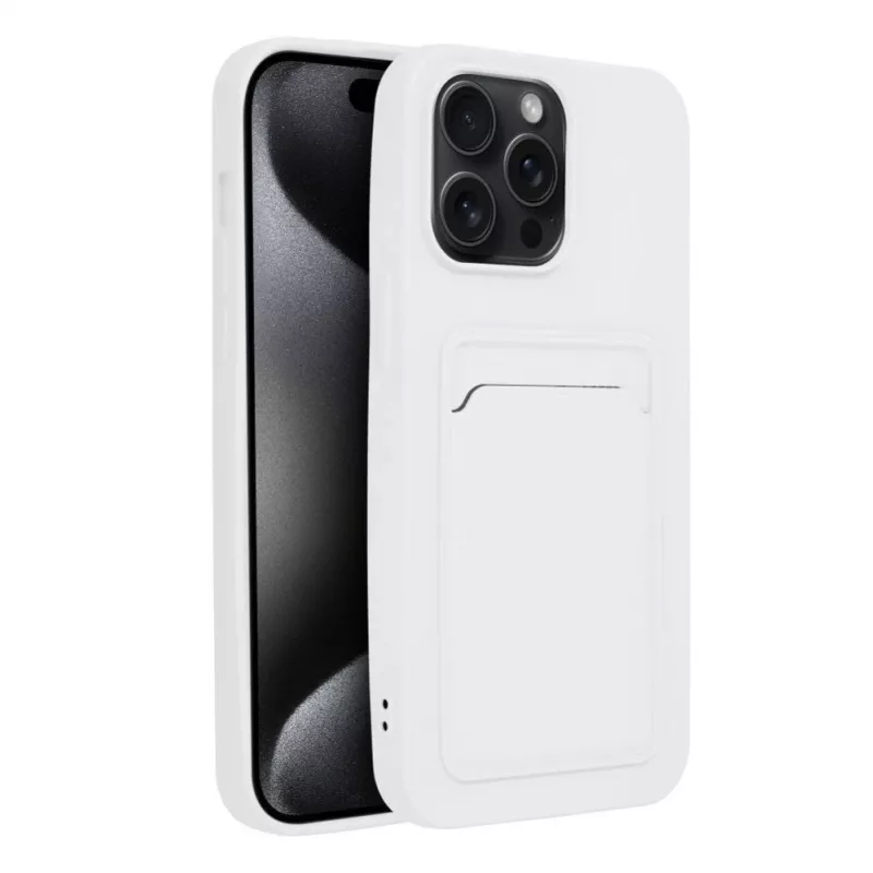 OEM Θήκη για iPhone 15 Pro Max Θήκη Καρτών Λευκό