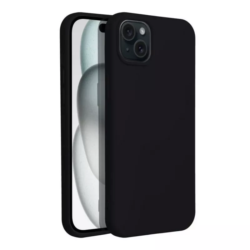 OEM Θήκη για iPhone 15 Σιλικόνης Μαύρο