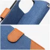 OEM Θήκη Flip για iPhone 16 Pro Max Jeans Book Μπλε