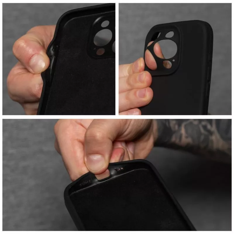 OEM Θήκη Σιλικόνης για Apple iPhone 16 Pro Max 2mm Μαύρη