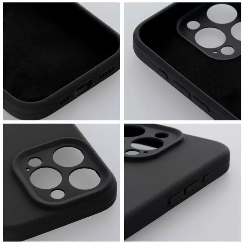 OEM Θήκη Σιλικόνης για Apple iPhone 16 Pro Max 2mm Μαύρη