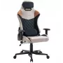 OFFC CHR HAPPYGAME 9301 Καρέκλα gaming μαύρο/καφέ/μπεζ