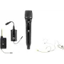 OMNITRONIC Σετ FAS TWO + Δυναμικό ασύρματο μικρόφωνο + Bodypack + Headset 660-690MHz (20000970)