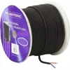 OMNITRONIC καλώδιο ηχείου 2x1,5 mm² 50 m μαύρο ανθεκτικό στο πάτημα 3030011L