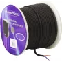 OMNITRONIC καλώδιο ηχείου 2x1,5 mm² 50 m μαύρο ανθεκτικό στο πάτημα 3030011L