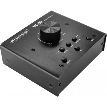 OMNITRONIC VC-22 Ενεργός ρυθμιστής έντασης, Στερεοφωνικός, Επιτοίχια τοποθέτηση, Λευκό 10355797
