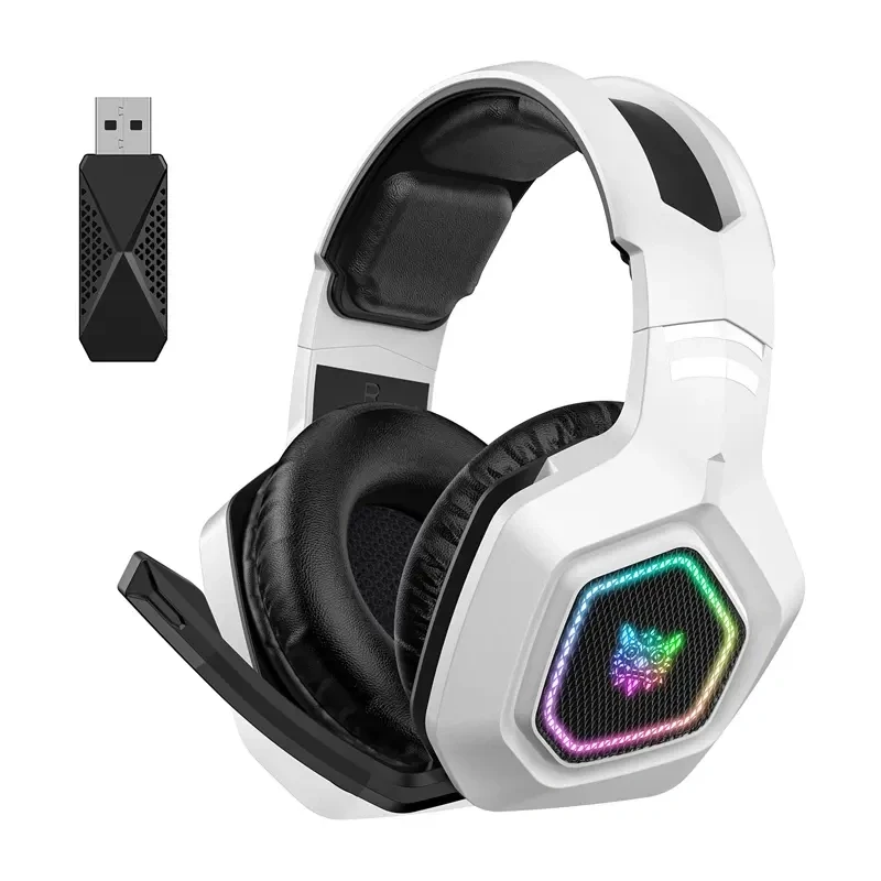ONIKUMA B100 Ενσύρματο Gaming Headset με Μικρόφωνο, Λευκό