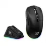 ONIKUMA DM07 RGB ποντίκι gaming, ενσύρματο/ασύρματο 2,4G, PAW3311, 24000 DPI, 1000 Hz, 500 mAh, μαύρο